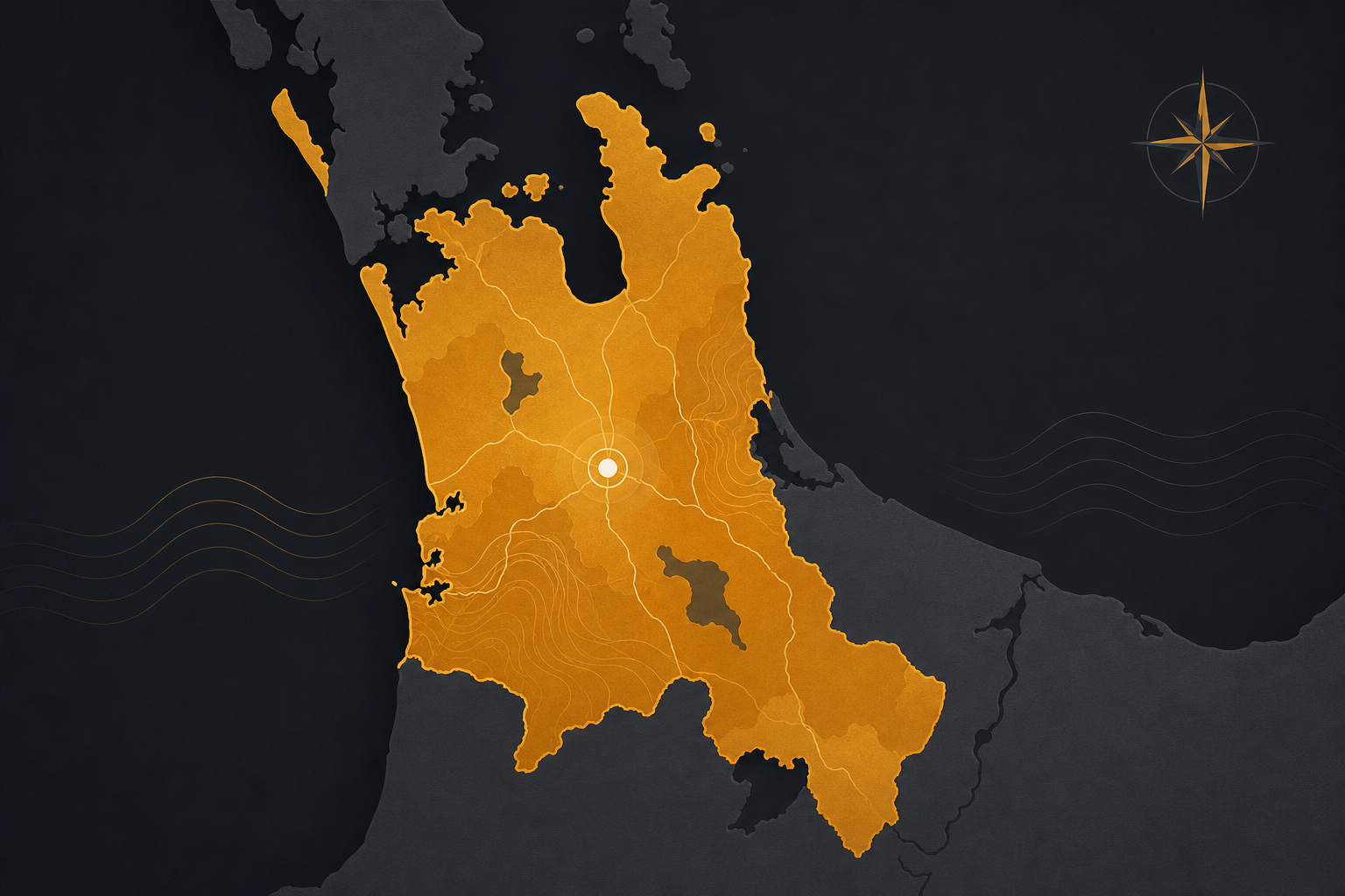 Aura service area — Waikato region